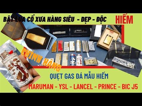 Bật lửa Gas đá New Siêu Sang trọng dòng Maruman 